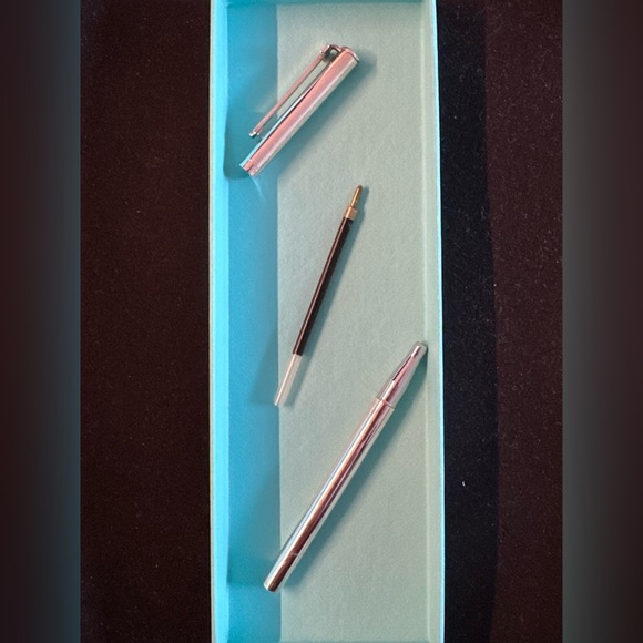 Tiffany Sterling Silver T-Clip Rollerball Pen - Picture 5 of 5